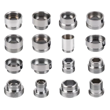 1 Bộ Chuyển Đổi Vòi Đồng Chrome Nam Nữ M22 M24 G1 / 2 "3 / 4" Phụ Kiện Đường Ống Phụ Kiện Máy Lọc Nước M16 18 20 28