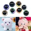 YOLOGO 20 Cái / 10 Đôi Mắt Pha Lê Con Rối, Mắt Nhựa Pha Lê Thủ Công Mắt, 6 Mm-20 Mm Đồ Chơi Nhồi Bông Phần Phụ Kiện Búp Bê DIY