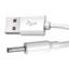 GODD USB sang 3 5x1 35mm 5V Dây Cáp Sạc Bộ Chuyển Đổi Nguồn Dây Cho Loa Quạt Nhỏ Để Bàn Đèn Thiết Bị Khác Nhau
