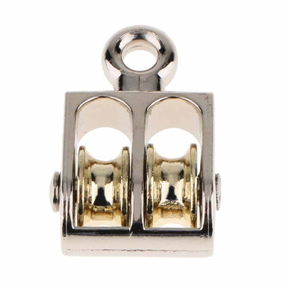 Bánh xe ròng rọc cố định đôi 36 / 52 / 75mm để nâng & mục đích kỹ thuật ...