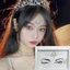 Nhãn dán kim cương giả DELMER, Nhãn dán pha lê hình xăm mặt 3D dùng một lần thời trang, Nghệ thuật cơ thể Hình xăm giả quyến rũ chất lượng cao Nhãn dán hình xăm tạm thời Trang Trang sức mặt