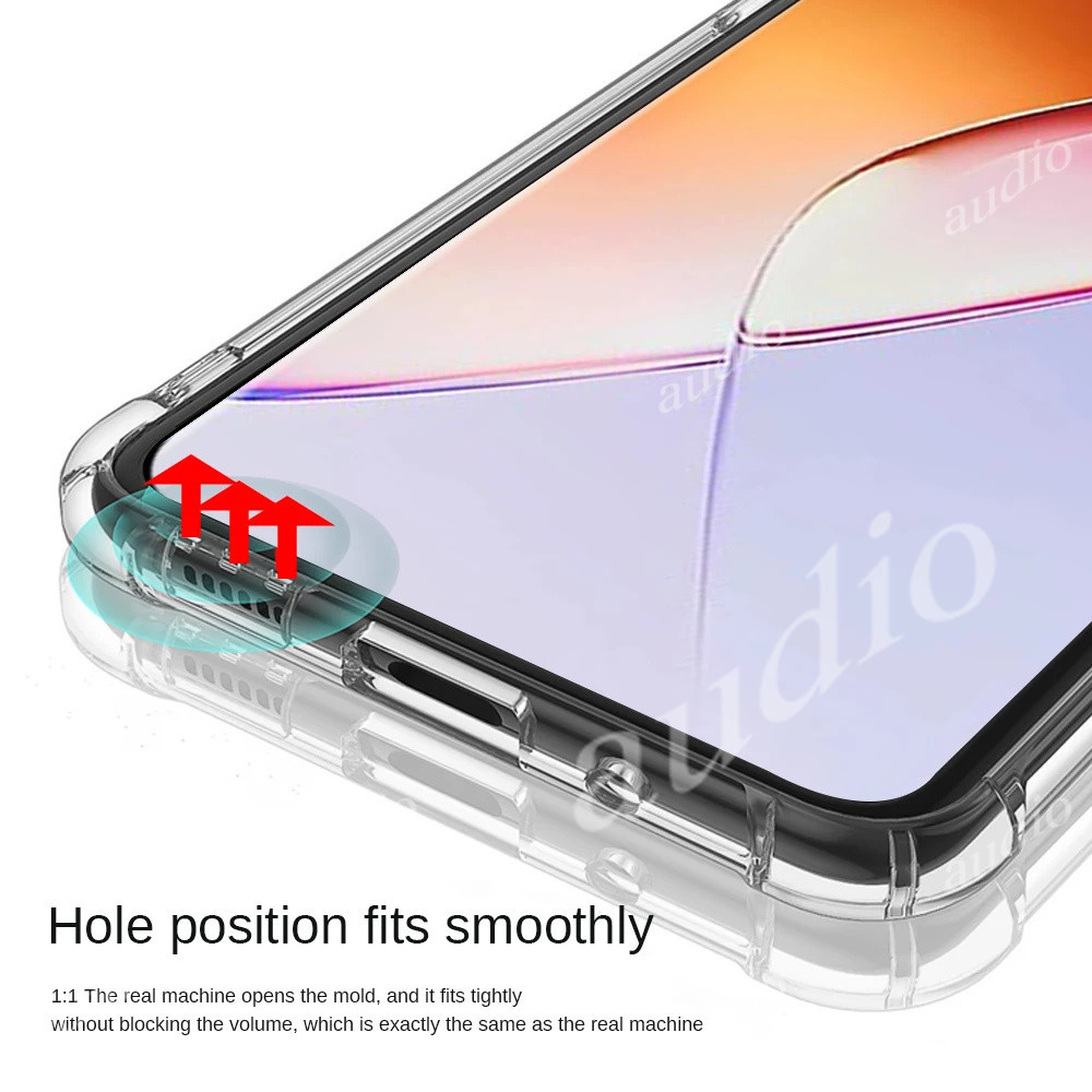 Infinix GT 50 Pro 5G Vỏ TPU mềm chống rơi bốn góc chống sốc cho Infinix GT 20 30 50 Pro 5G Silicon mềm Bảo vệ trong suốt Vỏ điện thoại cho Infinix GT50 Pro 5G