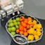 Đĩa bánh bao BORAGETE, Sáng tạo với Đĩa giấm Vỏ đĩa, Đĩa trái cây trong suốt