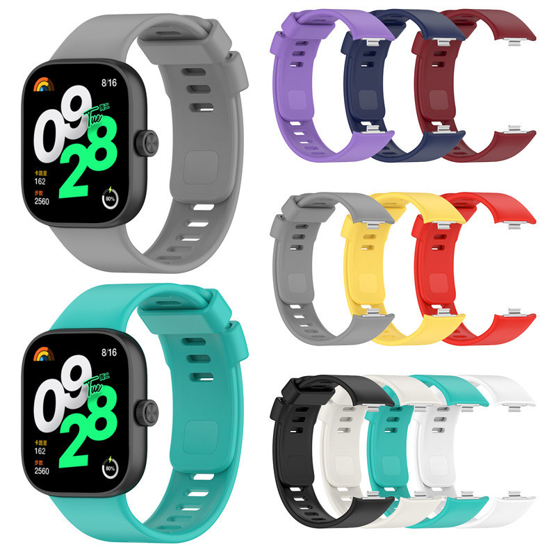 Dành Cho Xiaomi redmi watch 4 5 Dây Đeo Nhiều Màu Sắc Thay Thế Thể Thao Mềm Dây Đeo Tay Vòng Tay watch4 watch5