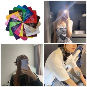 XGB Khăn quàng cổ nữ Hip Hop Khăn quàng cổ Cotton Khăn quàng cổ ngoài trời đa năng cho bé gái