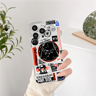 Ốp lưng mềm trong suốt Star Wars & DHL cho IPhone 16 15 14 13 12 11 Pro ProMax XS XR XSmax Mini 7 8 + Plus SE 2020 Vỏ silicon DCT