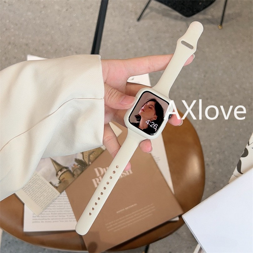 Ốp Lưng Silicon Mềm S11 Cho Apple Watch Cover Ultra 2 49mm 9 8 7 6 Se 4 8Ultra 45mm 42mm 38mm Bảo Vệ Cho Iwatch Series 944mm 40mm 41mm Ốp Lưng