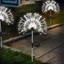 200 Đèn LED 8 chế độ pháo hoa năng lượng mặt trời, tự động chống nước, nhấp nháy cổ tích trang trí sân vườn, sân cỏ