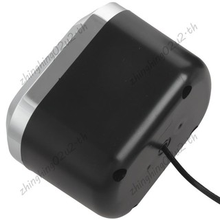 USB 2.0 Máy Tính Xách Tay Loa Có Dây Stereo Mini Máy Tính Cho Máy Tính Để Bàn Laptop Notebook PC MP3 MP4 3.5 Mm AUX IN Đen
