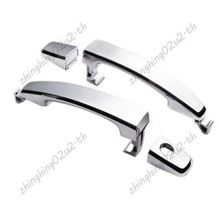 2X Phía Trước Bên Trái Có Lỗ Khóa Phía Trước Bên Phải / Phía Sau Chrome ABS Cửa Tay Cầm Ngoài Dành Cho Xe Chevrolet Captiva Sport / Aveo / Saturn