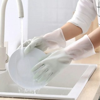 Găng Tay Cao Su Siêu Dai, Găng tay cao su rửa chén bát giặt đồ SUNND