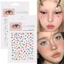 Miếng dán trang phục tiệc - Nhãn dán kim cương giả Star - Face Paster - Tự dính, Chống thấm nước, Nhiều màu sắc, Ins - Hình xăm giả cơ thể - Đề can Cosplay - Trang trí nghệ thuật DIY