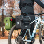 Rockbros Xe Đạp Pannier Túi Chống Thấm Nước Dung Tích Lớn Đường Dài Du Lịch Túi Bảo Quản Có Thể Điều Chỉnh MTB Phía Sau Giá Túi Thiết Bị Đi Xe Đạp 9L-15L — ảnh 1