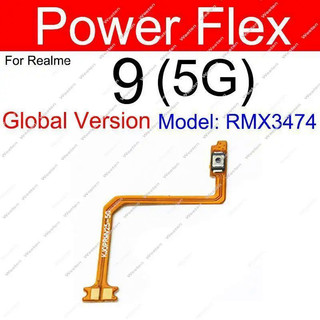 Nút Âm Lượng Nguồn Cáp Mềm Cho Realme 9 9 Pro Plus 9i 9 Tốc Độ 5G BẬT TẮT Công Tắc Âm Lượng Phím Cáp Mềm Phần