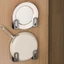 DONOVANQQ 2 cái / bộ Giá đỡ thớt, Giá đỡ thớt bằng thép không gỉ màu đen / xám / bạc, Giá đỡ nắp đậy tiết kiệm không gian treo tường Phòng tắm