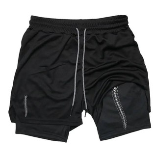 New Fitness Casual Shorts Anime 3D Digital Printing Adult Double Layer Beach Sports Pants Foreign Trade E-Commerce fNas