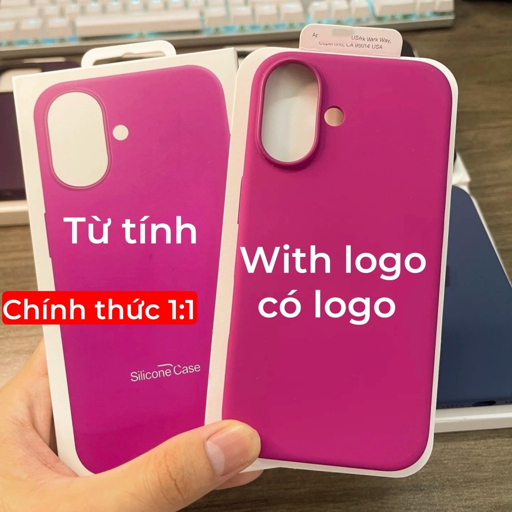 Silicon lỏng từ tính cho iphone 16 / 15 / 14 / 13 / 12 / Pro / Pro Max / plus / mini Vỏ điện thoại chất lượng cao Hoạt hình bật lên