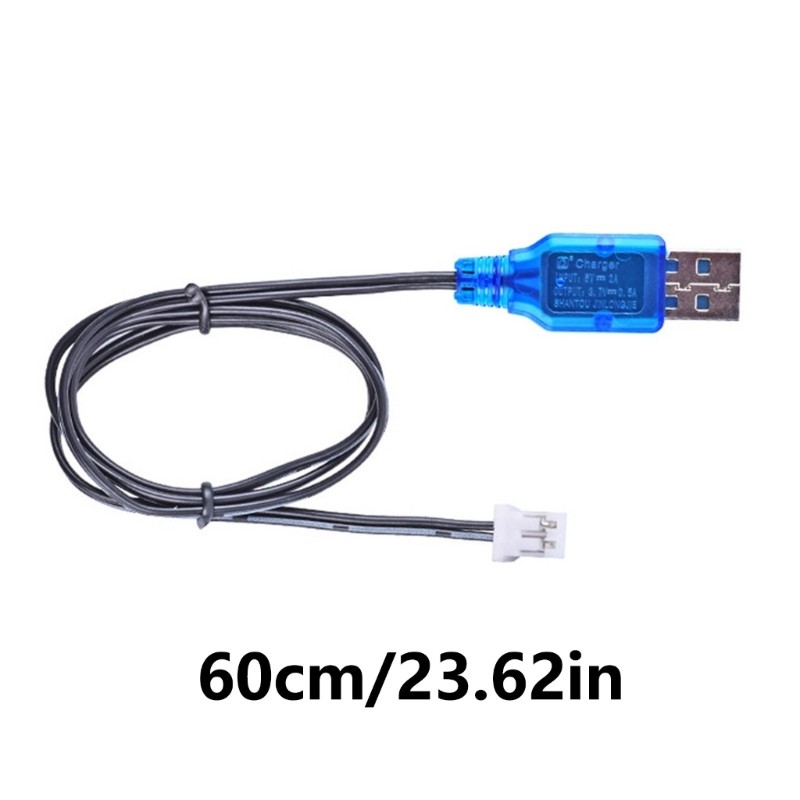 IOR Độ Bền PH2 0 2P Cáp Sạc USB Cho 3 Pin Lithium 7V Trong RCToy