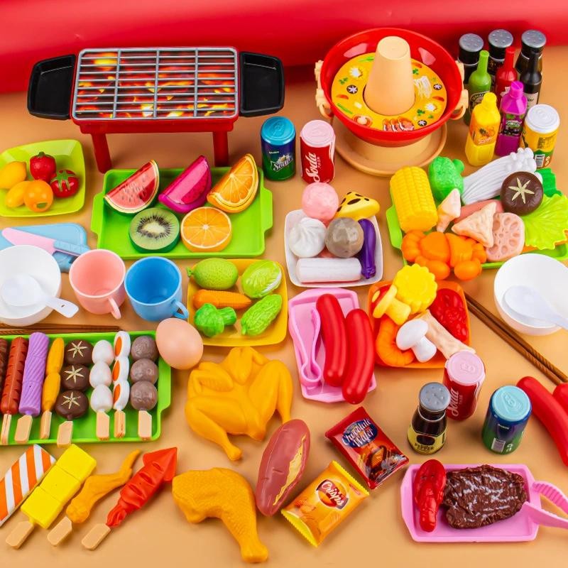 Đồ Chơi Mô Phỏng Đồ Ăn, Cho Bé Mô Phỏng Bếp Nướng BBQ, Quà Tặng Sinh Nhật Cho Bé