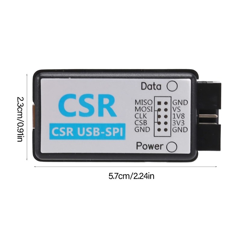 Bt CSR USB SPI-S Trình gỡ lỗi CSR USB-SPI Đầu đốt tương thích Bluetooth PTC Bảo vệ giới hạn dòng điện Đầu ra nguồn đôi
