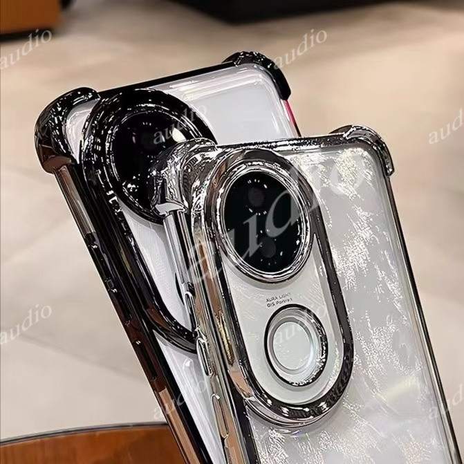 Ốp điện thoại trong suốt mạ bốn góc Realme 15T 5G cho realme 15T 15 Pro Realme15T 5G Ốp lưng silicon mềm chống sốc sang trọng cho Realme 15Pro Realme15 Pro 5G