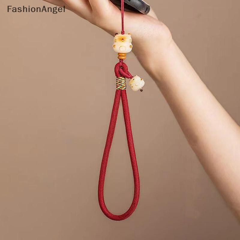 FashionAngel Hoạt Hình Dễ Thương Bồ Đề May Mắn Dây Điện Thoại Ốp Lưng Điện Thoại Đa Năng Chống Mất Dây Điện Thoại Dây Đeo Cổ Tay Ngắn VN