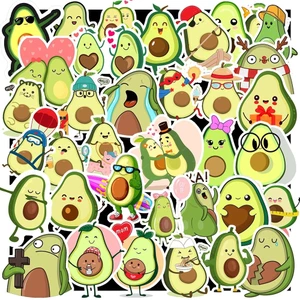Combo 50 Sticker Trái Bơ Avocado chống nước sticker dán laptop, điện thoại, đàn guitar, mũ bảo hiểm, vali - GÌ CŨNG IN