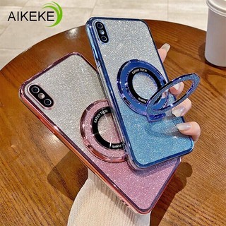 Tương Thích Cho Redmi K60 K50 K40 K30 Pro K30i K30S K50 Ultra K40S Ốp Lưng Điện Thoại Ống Kính Máy Ảnh Mạ Điện Trong Suốt Với Thẻ Lấp Lánh Vỏ Chống Sốc Kinh Doanh