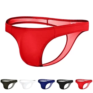 ⚡Tin TỨC MỚI CHO NAM⚡Quần lót nam màu trơn gợi cảm lồi thoáng khí Bodycon tam giác Quần lót