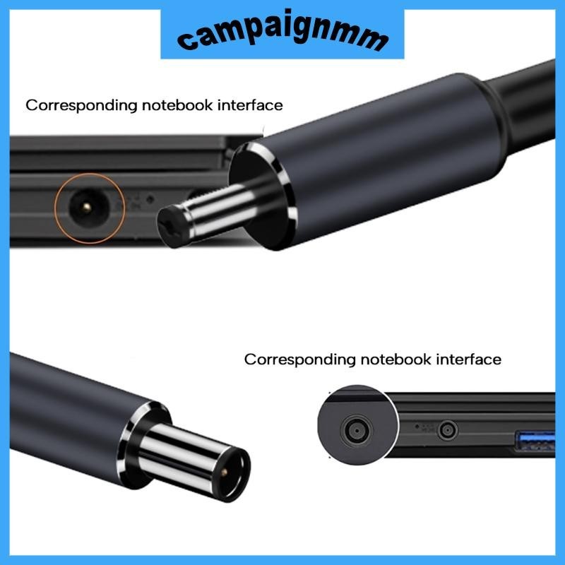 Cắm trại 140W PD USB Type C Đầu vào nam sang 5 5x2 1mm Cáp sạc điện nam cho máy tính xách tay