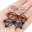 Kính nhựa trong suốt FUJIZOU, Phụ kiện búp bê Kính trong suốt tròn bằng nhựa, Phụ kiện búp bê BJD 6.5CM 9CM Kính tròn búp bê màu kẹo tròn Đồ chơi trẻ em