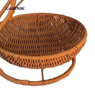 Garende Hai Lớp Giỏ Chứa Đồ Khay Phục Vụ Để Bàn Đồ Lặt Vặt Tổ Chức Trang Trí Giá Trái Cây Giỏ Trái Cây Cho Nhà Bếp Cho Sân