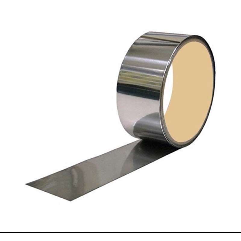 [băng keo bạc]Băng dính nhôm cao cấp 5cm x 26m chống nước bảo ôn dán kẽ hở bồn rủa bát nhà bếp