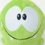 Đồ chơi ếch YOLOGO, Đồ chơi nhồi bông cắt trái cây xanh, Phim hoạt hình Om Nom Hot Game 20cm Búp bê động vật nhồi bông Kid