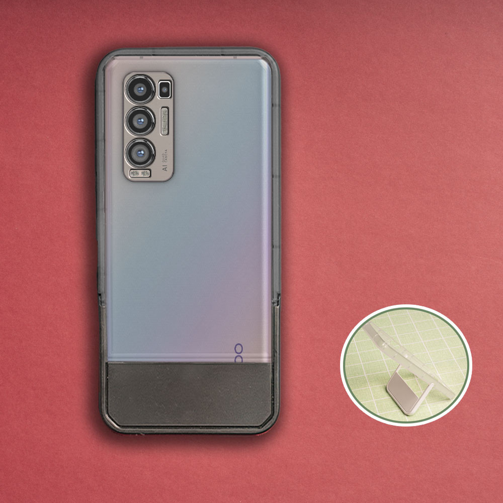 Custodia SHIEID Per Oppo Find X3 Neo: Resistente, Con Cavalletto E Nera