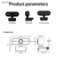 Webcam Elough 2K HD cho máy tính để bàn Máy tính xách tay Máy tính USB Web Camera có micrô Web Cam cho YouTube Skype [out]
