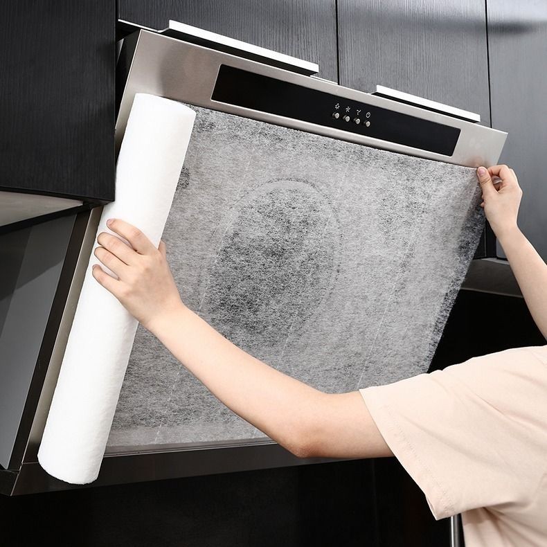 (Không cần làm sạch) Bộ lọc mũ trùm đầu phạm vi Cotton thấm dầu dùng một lần Vỏ bọc dầu Giấy màng hấp thụ dầu