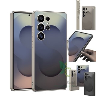 Họa tiết chủ đề sơn AG Vỏ mềm mờ Vỏ chống cháy nổ Samsung Galaxy S25 Ultra