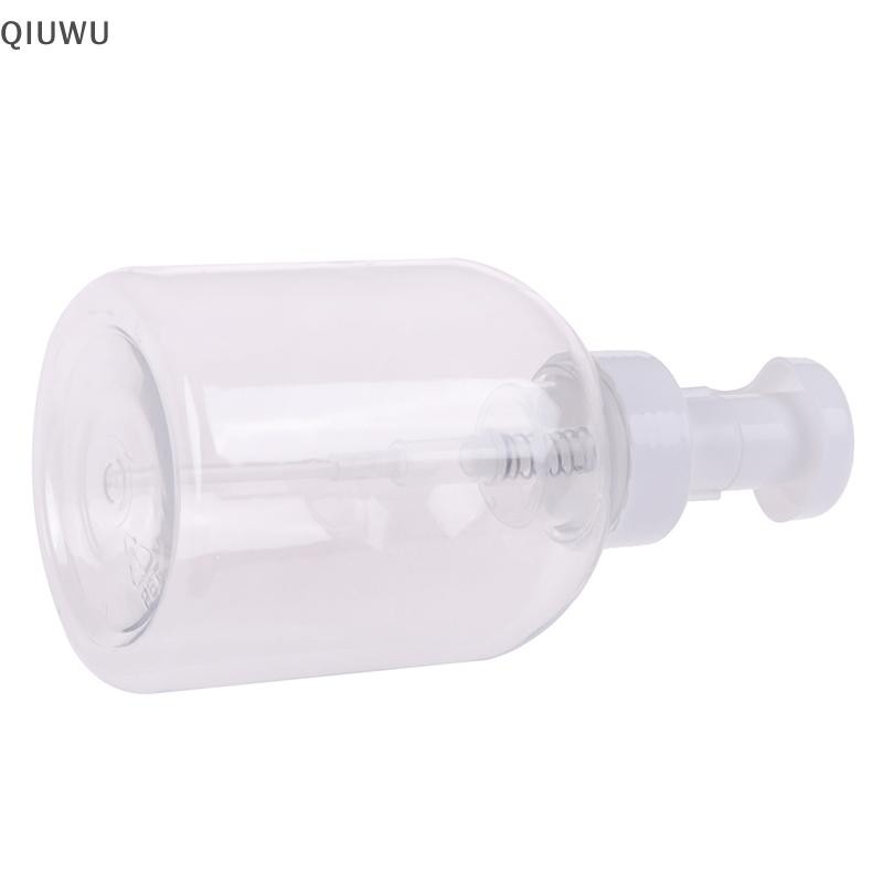 Qiuwu 1 chai tạo bọt trong suốt 500ml hộp đựng xà phòng tạo bọt bơm xà phòng.