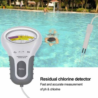 PH Tester Portable Residual Chlorine Detector Water Quality Analyzer for Drinking water Spa Swimming Pool aquarium