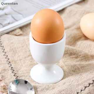 Queenten Trứng Giá Đỡ Trứng Trắng Cốc Cứng Mềm Trứng luộc Bữa Sáng Trứng Dự Tiệc Trứng Cung Cấp Phụ Kiện Nhà Bếp QT