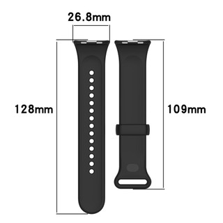 Dây đeo silicon mềm thay thế cho Xiaomi Band 10 Pro / 9Pro / 8Pro cho Redmi Watch 6 / 5 / 4 Dây đeo cổ tay