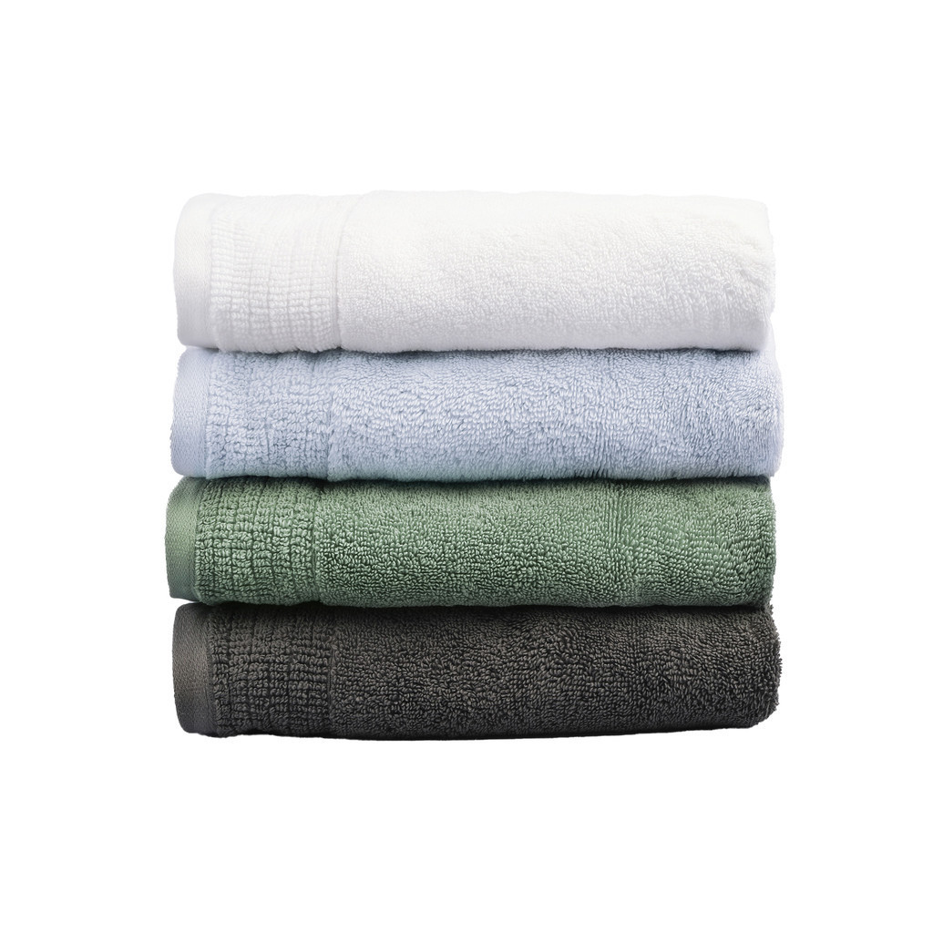 Mô tả Khăn lau tay, khăn mặt cotton cao cấp Akemi Luxor Egyptian Towel 41x76cm 33x33cm , 1 cái - 1