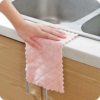 Set 10 Khăn Lau Đa Năng Nhà Bếp Lau Bát Đĩa Siêu Thấm Nước 🌹 SHOP PP ONLINE CLICK 24 GIỜ