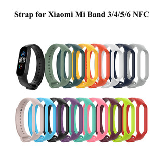 Dây đeo cao su Mi band 3/4/5/6 - dây đeo thay thế miband 3/4/5/6 cao su chính hãng FETA