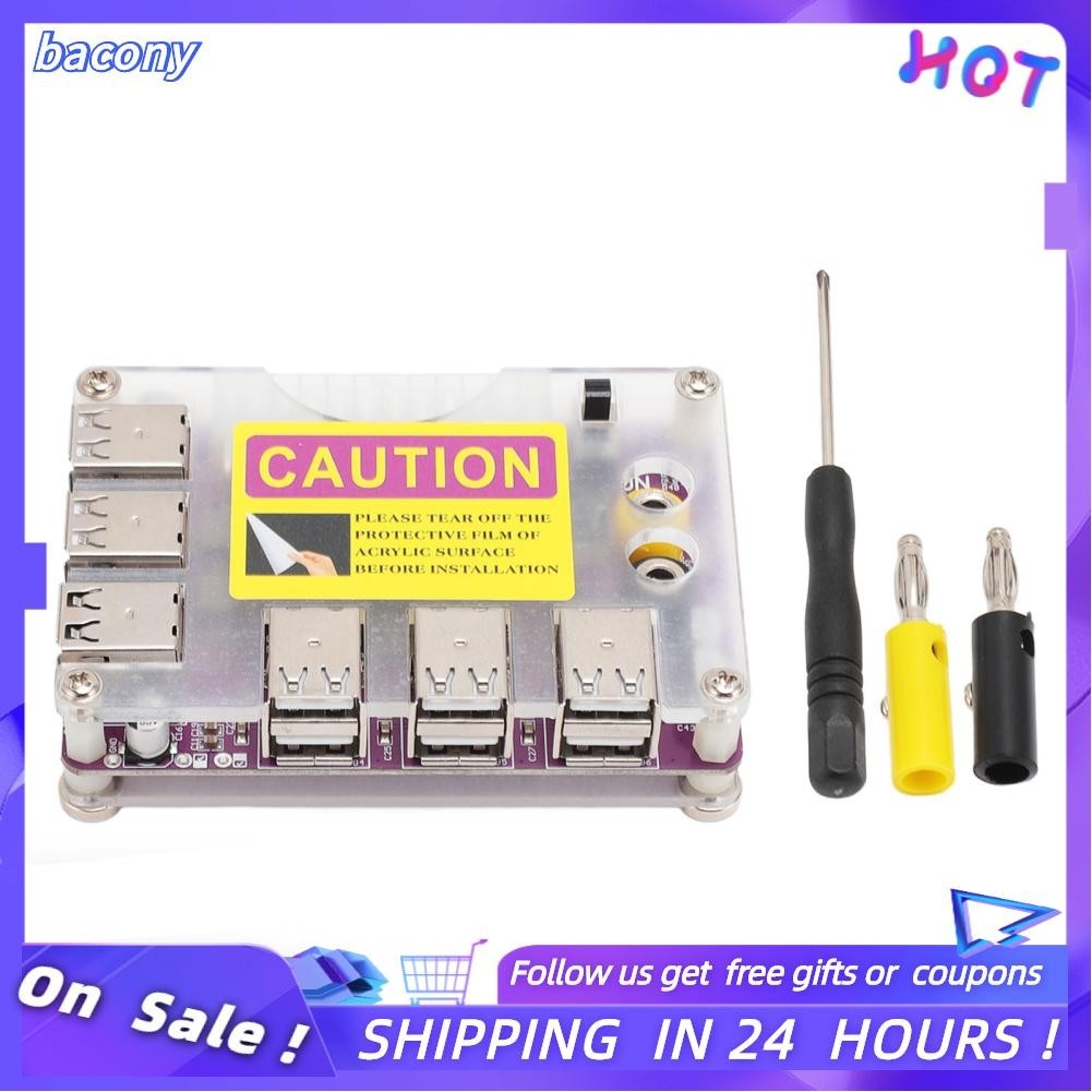 Bacony Mining Power Distribution Board ATX Supply Purple 12V 9V 5V ...