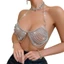 KIN Nữ Tua Rua Kim Loại Dây Xích Cơ Thể Lưng Bikini Ngực Dây Xích Áo Ngực