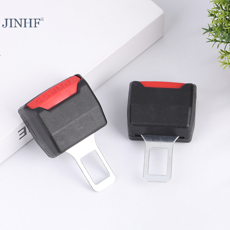 Jinhf 2 Chiếc Kẹp Dây An Toàn Ô Tô Mở Rộng, Khóa Dày, Chèn Ổ Cắm, Phụ Kiện HOT