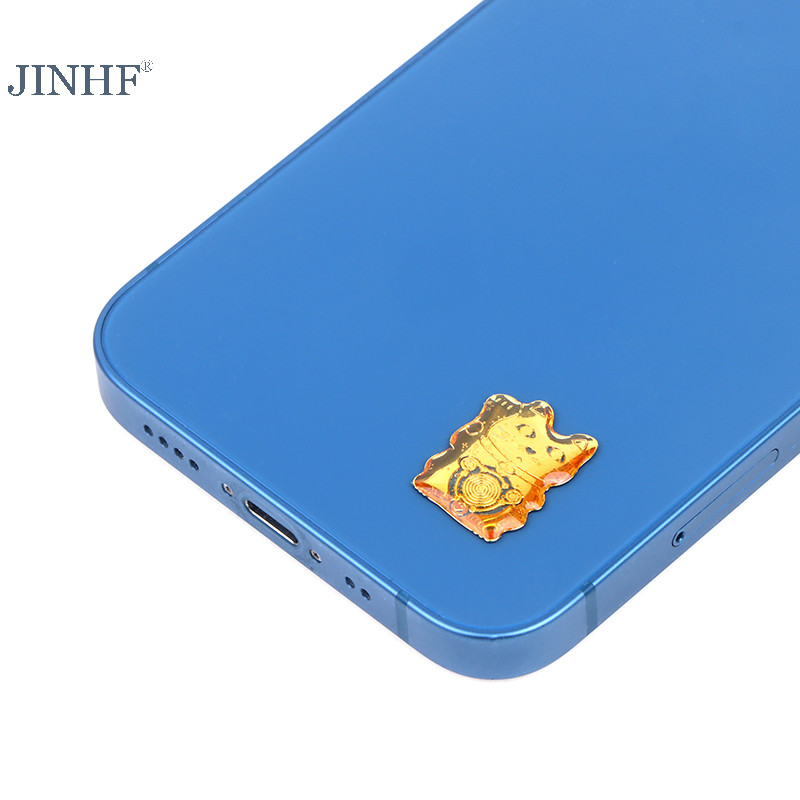 JINHF Miếng Dán Bảo Vệ Bức Xạ May Mắn Cho Điện Thoại Di Động Bảo Vệ Bức Xạ Chip Điện Chống Sóng Nóng