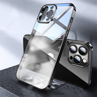 Dành Cho OPPO Reno 10 5G / Reno 10 Pro 5G / OPPO Reno 11 Pro 5G Ốp Điện Thoại Sang Trọng Mạ Cạnh Trong Suốt Vỏ Silicon Mềm Chống Sốc Trong Suốt Reno10 Pro Reno11 Pro